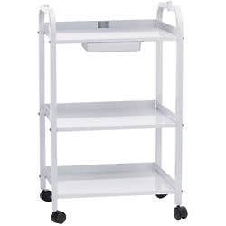 Satin Smooth® Small 3 Shelf Trolley with Drawer