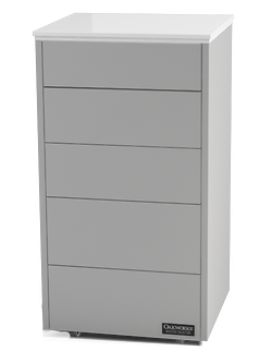OAKWORKS® Masters Collection Halo Slimline Trolley with 5 Drawers
