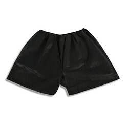 Black Disposable Boxer- 6 Pack Lg/Xl