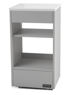 OAKWORKS® Masters Collection Halo Slimline Trolley with 2 Drawers