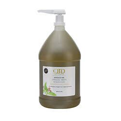 CBD Care Garden&trade; Stressless + Beauty Massage Oil with CBD - 1 gallon