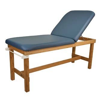 Oakworks Powerline Treatment Tble W/Hbrace&Back Rest
