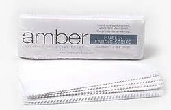 Amber Muslin Strips 3" x 9" 100/Pack