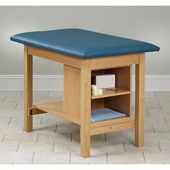 Taping Table With End Shelf