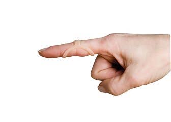3 Point Oval 8 Individual Finger Splint