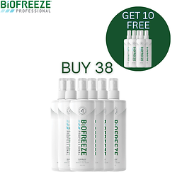 Biofreeze Pro® Buy 38 Sprays Get 10 Free