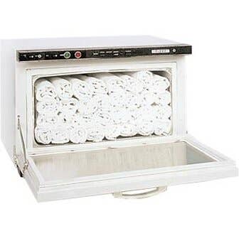 Hot Towel Cabi W /UV Sterilizer + 24 Free Washcloths